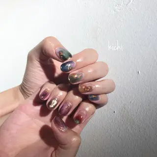 ネイル kichi･: *のネイルデザイン