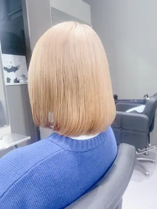 カラー 酸性ストレート 髪質改善のヘアスタイル