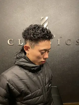 ショート パーマ 理容プラージュ燕三条 福井のヘアスタイル
