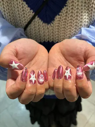 ネイル mano Hanaのネイルデザイン