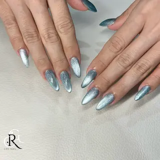 ロング 美フォルムスカルプ✨ RENAのネイルデザイン
