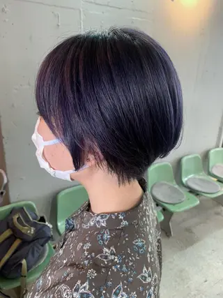 ショート カラー 似合わせ×美髪改善✨ Yutoのヘアスタイル