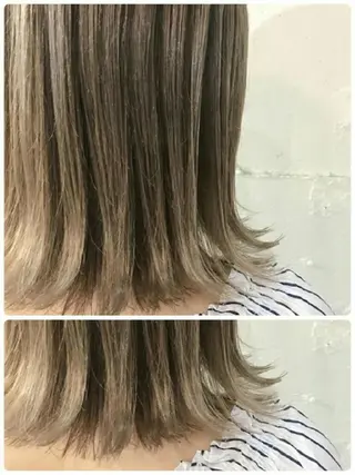 ミディアム カラー 白井 秀太郎のヘアスタイル