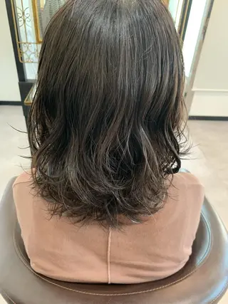 パーマ 境 菜摘のヘアスタイル