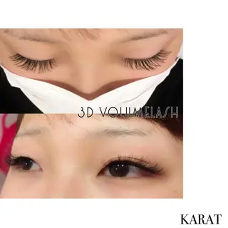 マツエク・マツパ ★KAEDE★伊勢崎 【KARAT】のマツエク・マツパデザイン