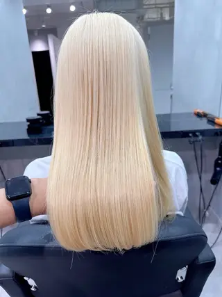 セミロング LUANA/千種 竹内康のヘアスタイル