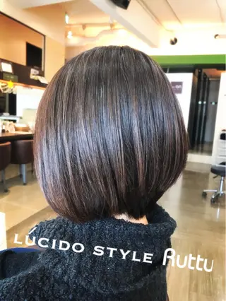 ショート カラー アザマ　ヤスカツ _rosso 川口のヘアスタイル