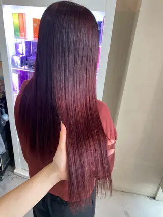 カラー 才田 まりなのヘアスタイル