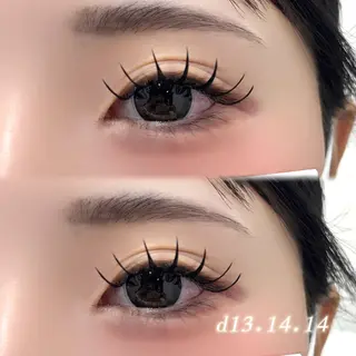 マツエク・マツパ 本日空きあり！心斎橋 limo/RIKAのマツエク・マツパデザイン