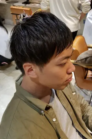 メンズ ばんの かすみのヘアスタイル