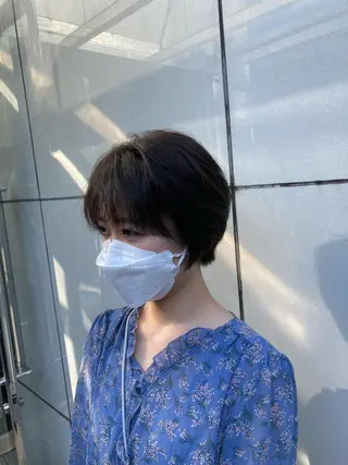 ショート 寺田 ゆりのヘアスタイル