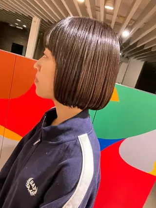 ミディアム 阪田 泰規のヘアスタイル