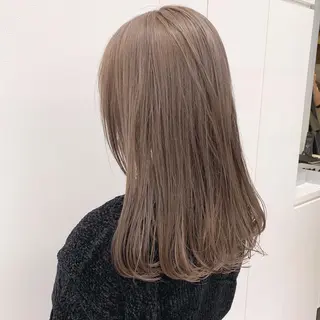 ロング カラー ヘアアレンジ 美髪矯正/透明感カラ ー🫧YUUKI🫧のヘアスタイル