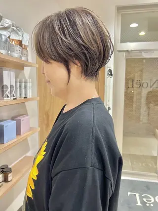 ショート 福井 茉菜美のヘアスタイル
