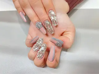 ネイル 長さだし専門店 M2　rikaのネイルデザイン