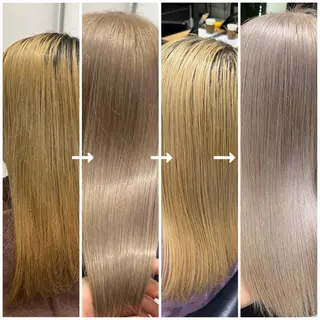 セミロング カラー MAKO ❤️🔥NEXTのヘアスタイル