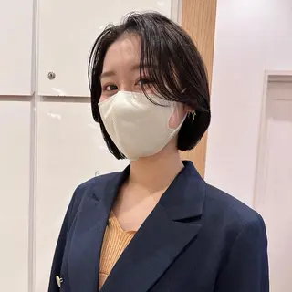 ショート カラー ヘアアレンジ 🌿レイヤー/ブリー チ/🌿‬JINのヘアスタイル