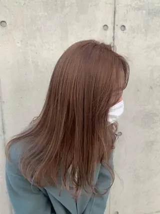 ミディアム カラー まろやか透明感カラー ♡MANAのヘアスタイル