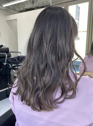 ロング カラー パーマ ヘアアレンジ キッズ ★ 里奈★のヘアスタイル