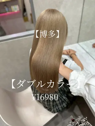 ロング カラー 【博多髪質改善】 吉村　清志のヘアスタイル