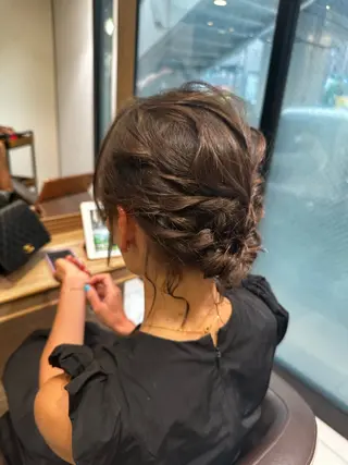 ショート ヘアセット/メンズ パーマChihoのヘアスタイル