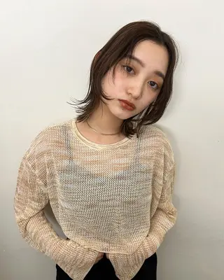ミディアム Sana 🦢のヘアスタイル