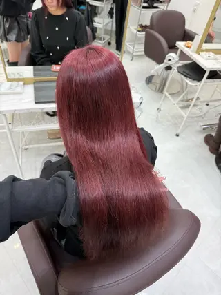 ロング カラー ヘアアレンジ 💗横浜美容室 💗HARUNAのヘアスタイル