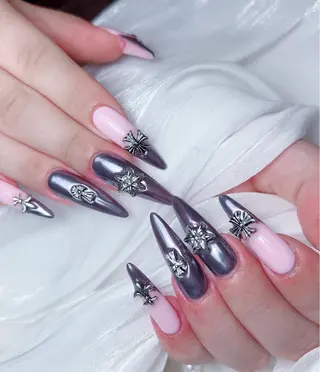 ネイル M🌷nail 長さだし専門店のネイルデザイン