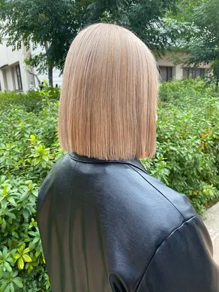 ミディアム カラー 🧡色落ちまで2度綺 麗なカラー🧡ヨシキのヘアスタイル