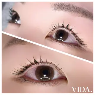 マツエク・マツパ プライベートサロン VIDAのマツエク・マツパデザイン