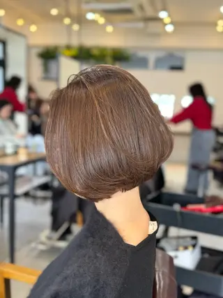 ショート カラー 無料カット/ ショート特化/表参道のヘアスタイル