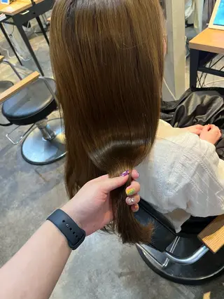 ロング 田村 優歩のヘアスタイル