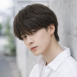 ショート カラー メンズ 横山 直輝のヘアスタイル