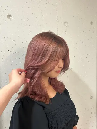カラー 🌟デザインカラー 久保悠那のヘアスタイル