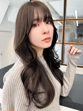 ロング 渋谷ハイトーン/ 髪質改善/梨緒💜のヘアスタイル