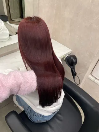 ロング カラー ヘアアレンジ 💗横浜美容室 💗HARUNAのヘアスタイル