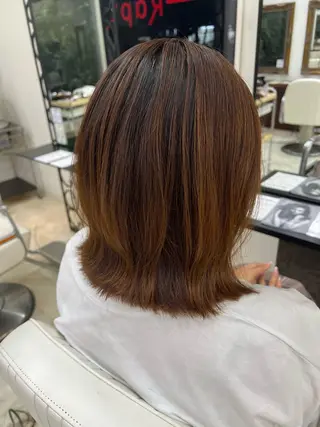 ミディアム Rapt.HAIR 中村 知里のヘアスタイル