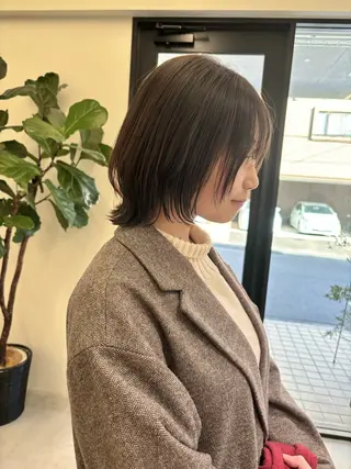 ミディアム 鈴村祐也/ショート /縮毛矯正のヘアスタイル