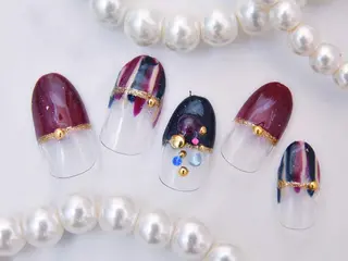 ネイル 💗🪽Tiary Nail🪽💗のネイルデザイン