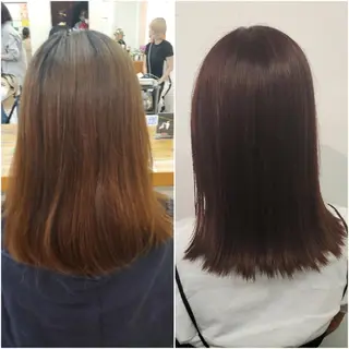 ミディアム カラー パーソナルカラー 診断🍀マリンのヘアスタイル