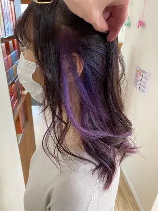 カラー SALOWIN栄 高須大貴のヘアスタイル