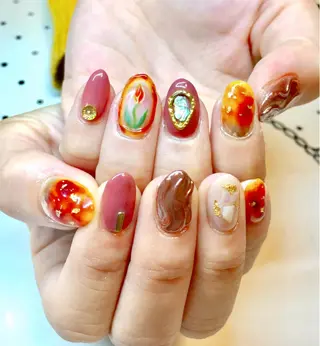 ネイル nailist cocoのネイルデザイン