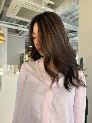 ロング ココルアナ 豊中美容室のヘアスタイル