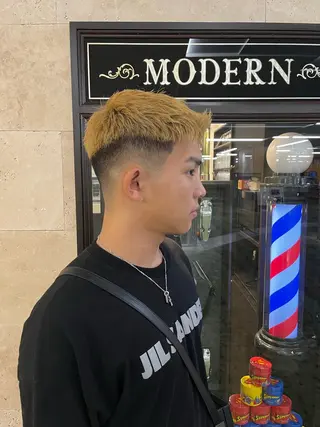 ショート ヒロ銀座大阪バーバーショップ難波店所属・坂井 光生のヘアスタイル