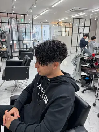 パーマ メンズ 木村 拓美のヘアスタイル