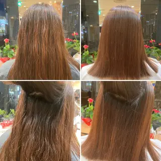 ロング 安樂 優希のヘアスタイル