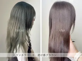 カラー SARAJU 仁川店【カラー特化】のヘアスタイル