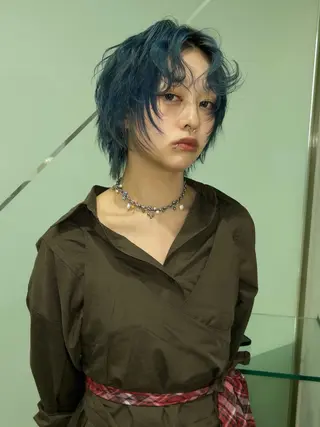 ショート カラー コツ🧚ハイトーン /カラー/名古屋/栄のヘアスタイル