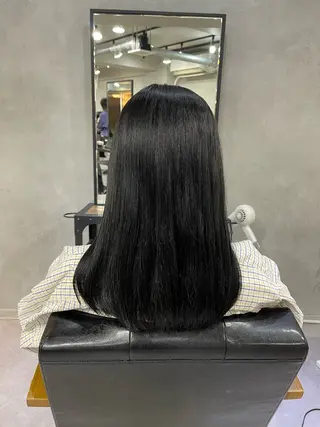 ロング lena🎀 透明感カラー/韓国風のヘアスタイル
