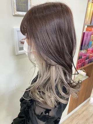 カラー SALOWIN栄 高須大貴のヘアスタイル